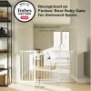 imageCumbor 29746quot Baby Gate for Stairs Moms Choice Awards WinnerAuto Close Dog Gate for The House Gifts for Mom Easy Install Pressure Mounted Pet Gates for Doorways BlackWhite