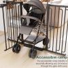 imageCumbor 29746quot Baby Gate for Stairs Moms Choice Awards WinnerAuto Close Dog Gate for The House Gifts for Mom Easy Install Pressure Mounted Pet Gates for Doorways BlackBlack
