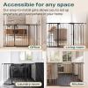 imageCumbor 29746quot Baby Gate for Stairs Moms Choice Awards WinnerAuto Close Dog Gate for The House Gifts for Mom Easy Install Pressure Mounted Pet Gates for Doorways BlackBlack