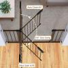 imageCumbor 29746quot Baby Gate for Stairs Moms Choice Awards WinnerAuto Close Dog Gate for The House Gifts for Mom Easy Install Pressure Mounted Pet Gates for Doorways BlackBrown