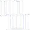 imageCumbor 29746quot Baby Gate for Stairs Moms Choice Awards WinnerAuto Close Dog Gate for The House Gifts for Mom Easy Install Pressure Mounted Pet Gates for Doorways BlackWhite