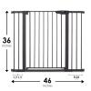 imageCumbor 29746quot Baby Gate for Stairs Moms Choice Awards WinnerAuto Close Dog Gate for The House Gifts for Mom Easy Install Pressure Mounted Pet Gates for Doorways BlackBlack