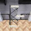 imageCumbor 29746quot Baby Gate for Stairs Moms Choice Awards WinnerAuto Close Dog Gate for The House Gifts for Mom Easy Install Pressure Mounted Pet Gates for Doorways BlackBlack