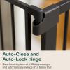 imageCumbor 29746quot Baby Gate for Stairs Moms Choice Awards WinnerAuto Close Dog Gate for The House Gifts for Mom Easy Install Pressure Mounted Pet Gates for Doorways BlackBlack