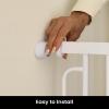 imageCumbor 29746quot Baby Gate for Stairs Moms Choice Awards WinnerAuto Close Dog Gate for The House Gifts for Mom Easy Install Pressure Mounted Pet Gates for Doorways BlackWhite