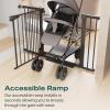 imageCumbor 29746quot Baby Gate for Stairs Moms Choice Awards WinnerAuto Close Dog Gate for The House Gifts for Mom Easy Install Pressure Mounted Pet Gates for Doorways BlackBlack