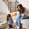 imageCumbor 29746quot Baby Gate for Stairs Moms Choice Awards WinnerAuto Close Dog Gate for The House Gifts for Mom Easy Install Pressure Mounted Pet Gates for Doorways BlackBlack