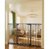 imageCumbor 29746quot Baby Gate for Stairs Moms Choice Awards WinnerAuto Close Dog Gate for The House Gifts for Mom Easy Install Pressure Mounted Pet Gates for Doorways BlackBlack