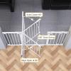 imageCumbor 29746quot Baby Gate for Stairs Moms Choice Awards WinnerAuto Close Dog Gate for The House Gifts for Mom Easy Install Pressure Mounted Pet Gates for Doorways BlackWhite