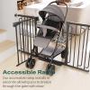 imageCumbor 29746quot Baby Gate for Stairs Moms Choice Awards WinnerAuto Close Dog Gate for The House Gifts for Mom Easy Install Pressure Mounted Pet Gates for Doorways BlackBlack