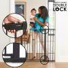 imageCumbor 36quot Extra Tall 297quot 46quot Width Baby Gate for Dogs and Kids ampamp Cumbor 305quot Tall 295quot57quot Width Dog Baby Gate for House Stairs Doorways