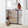 imageCumbor 36quot Extra Tall 297quot 46quot Width Baby Gate for Dogs and Kids ampamp Cumbor 305quot Tall 295quot57quot Width Dog Baby Gate for House Stairs Doorways