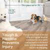 imageCumbor Mesh Retractable Gates for Stairs Dog Gate Indoor for The House Wide Pet Gate 33quot Tall Extends to 55quot Wide Long Safety Gates for Doorways Hallways Cat Gate OutdoorGrayWhite