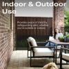 imageCumbor Retractable Baby Gates for Stairs Mom Choice Award Winner55 Wide Mesh Dog Gate for Doorways 34quot Tall Easy to Use Pet Fence for The House Toddler Safety Essentials IndoorampampOutdoor BlackABlack