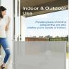 imageCumbor Retractable Baby Gates for Stairs Mom Choice Award Winner55 Wide Mesh Dog Gate for Doorways 34quot Tall Easy to Use Pet Fence for The House Toddler Safety Essentials IndoorampampOutdoor BlackAGray