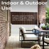imageCumbor Retractable Baby Gates for Stairs Mom Choice Award Winner55 Wide Mesh Dog Gate for Doorways 34quot Tall Easy to Use Pet Fence for The House Toddler Safety Essentials IndoorampampOutdoor BlackAWhite
