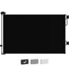imageCumbor Retractable Baby Gates for Stairs Mom Choice Award Winner55 Wide Mesh Dog Gate for Doorways 34quot Tall Easy to Use Pet Fence for The House Toddler Safety Essentials IndoorampampOutdoor BlackABlack