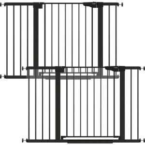 imageCumbor 542quot Auto Close Baby Gate ampamp Cumbor 2 Pack 48quot Dog Gate Durable Child Gate for Stairs Doorways Easy Walk Thru Dog Gate for House for Doorways