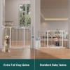 imageCumbor 406quot Wide 36quot Extra Tall Baby Gate ampamp Cumbor 515quot Wide 36quot Extra Tall Dog Gate Durable Child Gate for Stairs Doorways Easy Walk Thru Dog Gate for House for Doorways