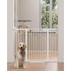 imageCumbor 406quot Wide 36quot Extra Tall Baby Gate ampamp Cumbor 515quot Wide 36quot Extra Tall Dog Gate Durable Child Gate for Stairs Doorways Easy Walk Thru Dog Gate for House for Doorways