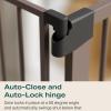 imageCumbor 46quot Auto Close Baby Gate ampamp Cumbor 406quot Dog Gate Durable Child Gate for Stairs Doorways Easy Walk Thru Dog Gate for House for Doorways