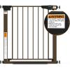 imageCumbor Baby amp Pet Gate Bundle Extra Wide 297542 amp Up to 515 Gates with DualLock AutoClose Pressure or Hardware Mount for Stairs Doorways amp Hallways