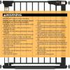 imageCumbor 2 Pack 3054 Baby Gate for Stairs Dual Lock amp SelfClosing Dog Gate for Doorways Easy Install Pressure Mounted Pet Gates Indoor Easy Walk Thru Wide Safety Proofing for Babies amp Pets BlackBlack