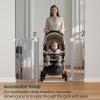 imageCumbor 297515 Extra Wide Baby Gate for Stairs PressureMounted Dog Gates for Doorways amp Hallways AutoClose WalkThrough NoTrip Design Child Proof Safety DogPet Gate for Indoor Use SilverGray