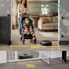 image:imageCumbor 3755 Retractable Baby Gates for Stairs amp Doorways Hardware Mounted Mesh Dog amp Pet Gate Easy Walk Through OneHand Operation AntiCrawl Adjustable Safety Gate for Dog Indoor Outdoor WhiteBlack