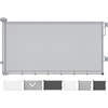 image:imageCumbor 3755 Retractable Baby Gates for Stairs amp Doorways Hardware Mounted Mesh Dog amp Pet Gate Easy Walk Through OneHand Operation AntiCrawl Adjustable Safety Gate for Dog Indoor Outdoor WhiteGray