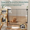 image:imageCumbor 29243 Standard Baby Gate for Stairs Black amp 34 Extra Tall Dog Gate Black