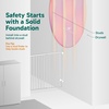image:imageCumbor 29243 Standard Baby Gate for Stairs Black amp 34 Extra Tall Dog Gate Black