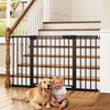 image:imageCumbor 3046 Baby Gate for Stairs AutoClose Dog Gate Indoor Moms Choice Awards WinnerEasy Install Pressure Mounted Pet Gates for Doorways Dual Lock Safety Proofing for Babies amp Pets Cool GrayBlack