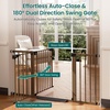 image:imageCumbor 3046 Baby Gate for Stairs AutoClose Dog Gate Indoor Moms Choice Awards WinnerEasy Install Pressure Mounted Pet Gates for Doorways Dual Lock Safety Proofing for Babies amp Pets Cool GrayBrown