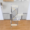 image:imageCumbor 3046 Baby Gate for Stairs AutoClose Dog Gate Indoor Moms Choice Awards WinnerEasy Install Pressure Mounted Pet Gates for Doorways Dual Lock Safety Proofing for Babies amp Pets Cool GrayGray