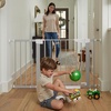 image:imageCumbor 3046 Baby Gate for Stairs AutoClose Dog Gate Indoor Moms Choice Awards WinnerEasy Install Pressure Mounted Pet Gates for Doorways Dual Lock Safety Proofing for Babies amp Pets Cool GrayGray
