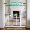 image:imageCumbor 3046 Baby Gate for Stairs AutoClose Dog Gate Indoor Moms Choice Awards WinnerEasy Install Pressure Mounted Pet Gates for Doorways Dual Lock Safety Proofing for Babies amp Pets Cool GrayWhite