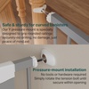 image:imageCumbor 3048 Baby Gate for Stairs and Doorways Moms Choice Award Winner Pressure Mounted Dog Gate Indoor with SelfClosing Walk Through Door Easy Install DoubleLock Design Cool GrayGray