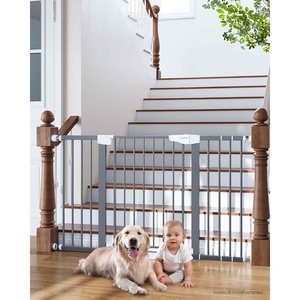 image:imageCumbor 3046 Baby Gate for Stairs AutoClose Dog Gate Indoor Moms Choice Awards WinnerEasy Install Pressure Mounted Pet Gates for Doorways Dual Lock Safety Proofing for Babies amp Pets Cool GrayGray