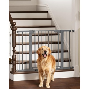 image:imageCumbor 3046 Baby Gate for Stairs AutoClose Dog Gate Indoor Moms Choice Awards WinnerEasy Install Pressure Mounted Pet Gates for Doorways Dual Lock Safety Proofing for Babies amp Pets Cool GrayCool Gray